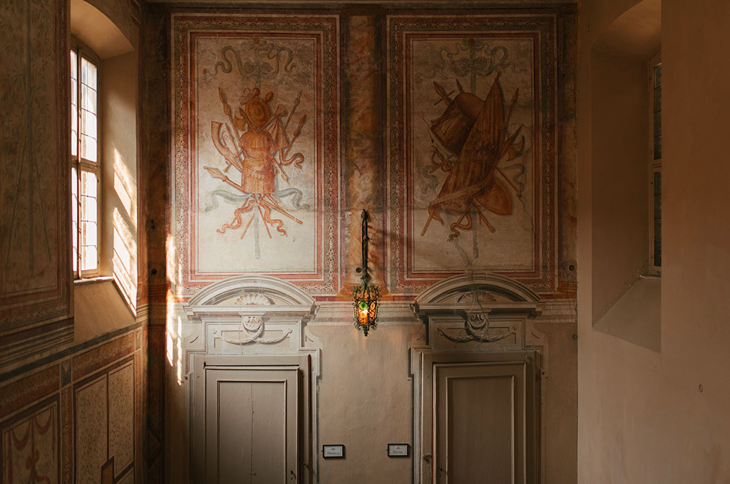 Scale interno Villa Gaia Gandini
