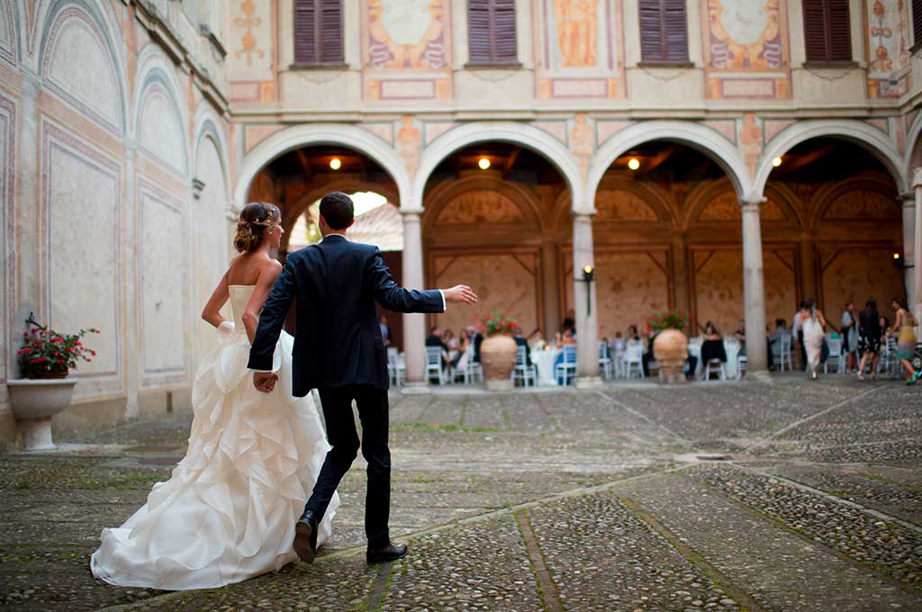 Matrimonio portico Villa Gaia Gandini